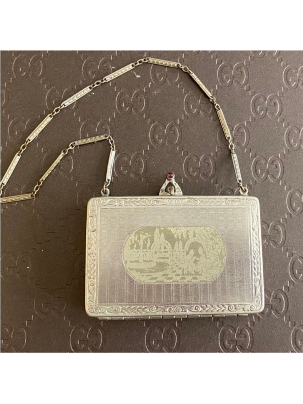 Vintage Flapper Art Deco Dance Makeup Compact Awesome! 🤩💋💃🏻